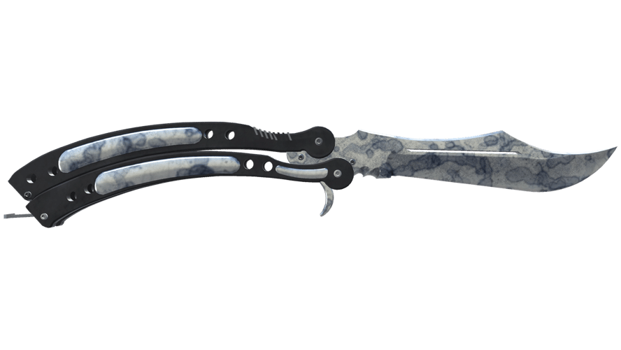 ★ StatTrak™ Butterfly Knife | Stained (Minimal Wear)