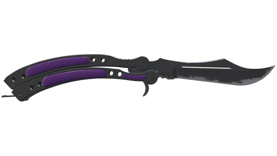 ★ StatTrak™ Butterfly Knife | Ultraviolet (Field-Tested)
