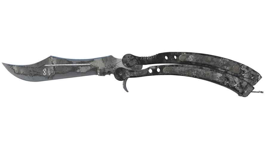 ★ StatTrak™ Butterfly Knife | Urban Masked (Battle-Scarred)