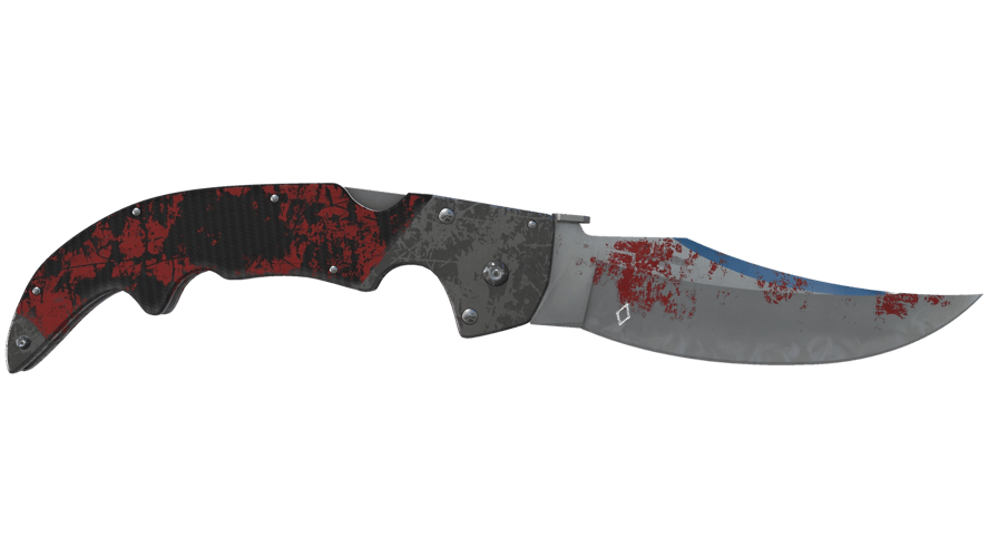 ★ StatTrak™ Falchion Knife | Crimson Web (Battle-Scarred)