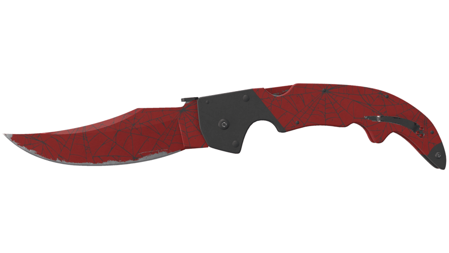 ★ StatTrak™ Falchion Knife | Crimson Web (Field-Tested)