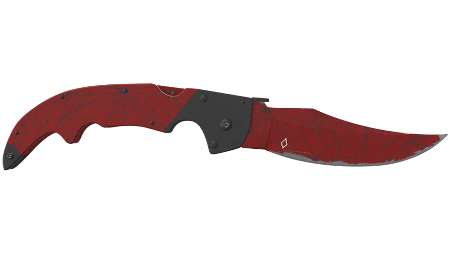 ★ StatTrak™ Falchion Knife | Crimson Web (Field-Tested)