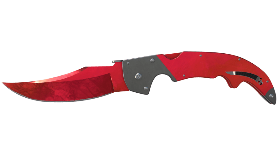 ★ StatTrak™ Falchion Knife | Doppler Ruby (Factory New)