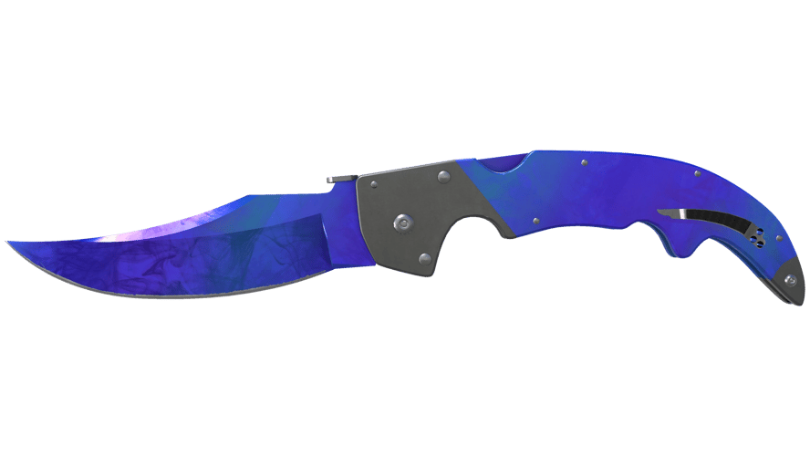 ★ StatTrak™ Falchion Knife | Doppler Sapphire (Factory New)