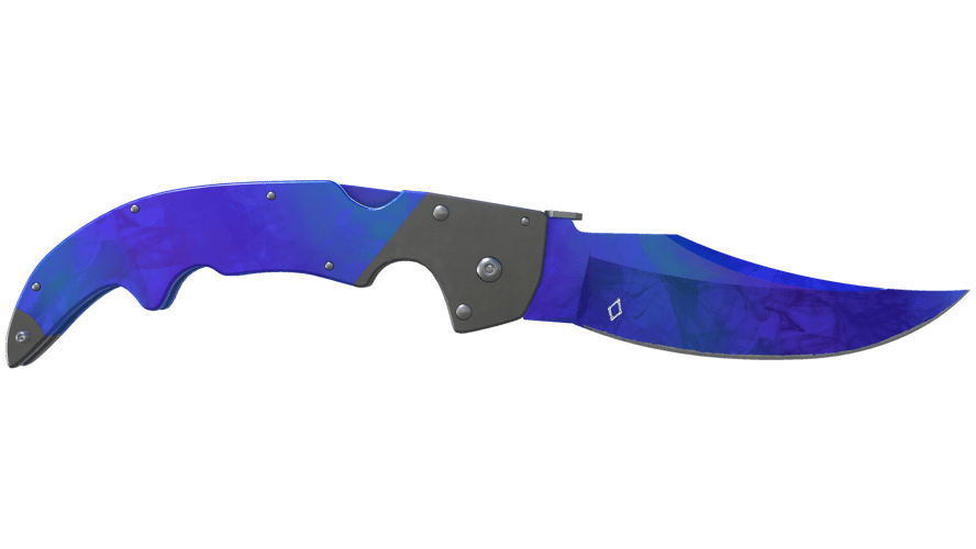 ★ StatTrak™ Falchion Knife | Doppler Sapphire (Factory New)