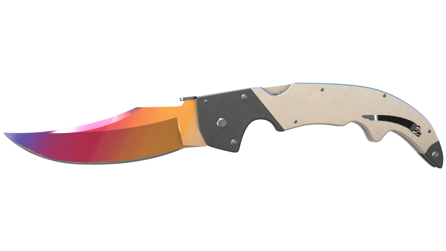 ★ StatTrak™ Falchion Knife | Fade (Minimal Wear)