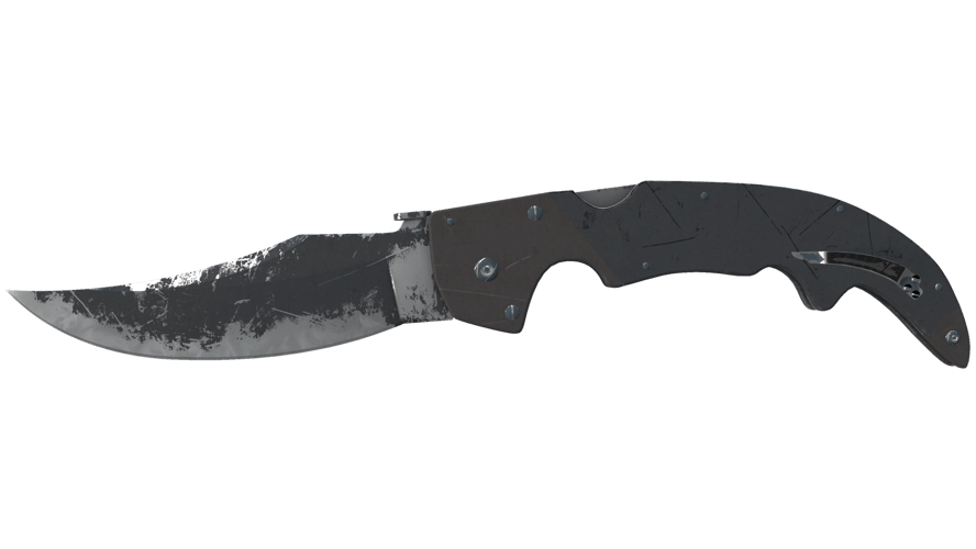 ★ StatTrak™ Falchion Knife | Night (Battle-Scarred)