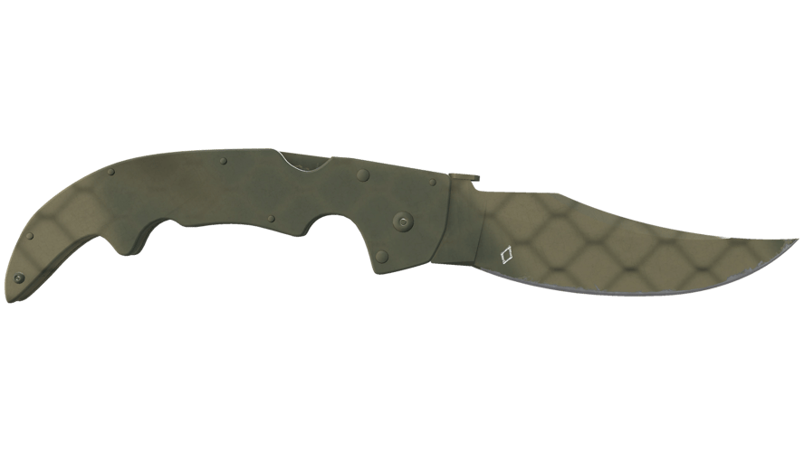 ★ StatTrak™ Falchion Knife | Safari Mesh (Minimal Wear)