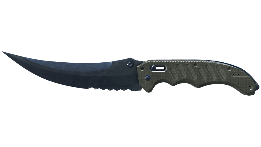 ★ StatTrak™ Flip Knife | Blue Steel (Field-Tested)
