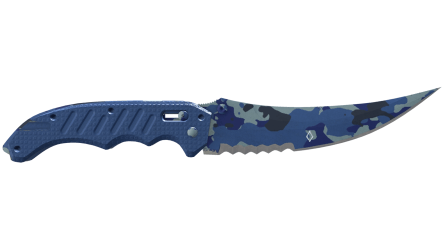 ★ StatTrak™ Flip Knife | Bright Water (Minimal Wear)