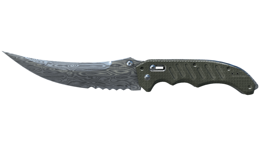 ★ StatTrak™ Flip Knife | Damascus Steel (Field-Tested)