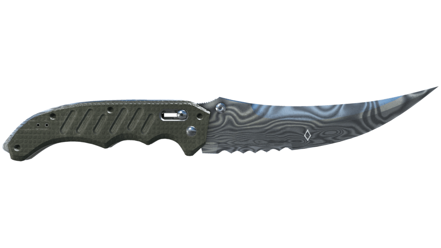 ★ StatTrak™ Flip Knife | Damascus Steel (Field-Tested)
