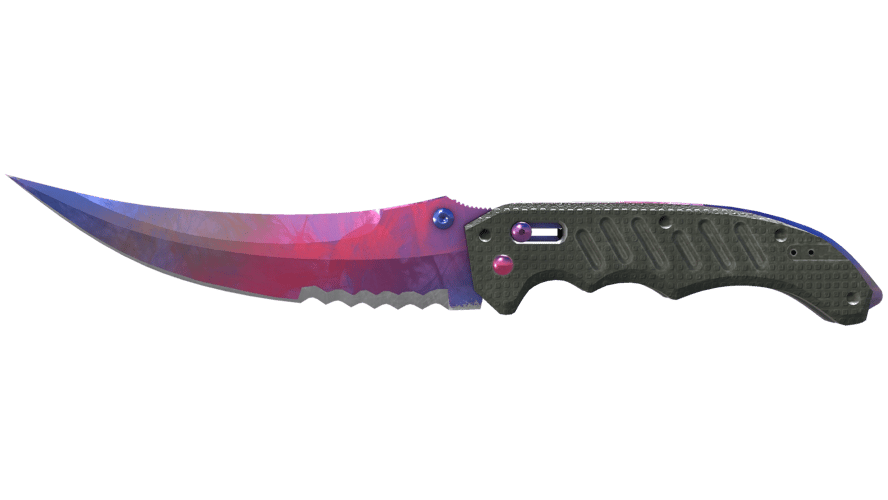 ★ StatTrak™ Flip Knife | Doppler Phase 1 (Minimal Wear)