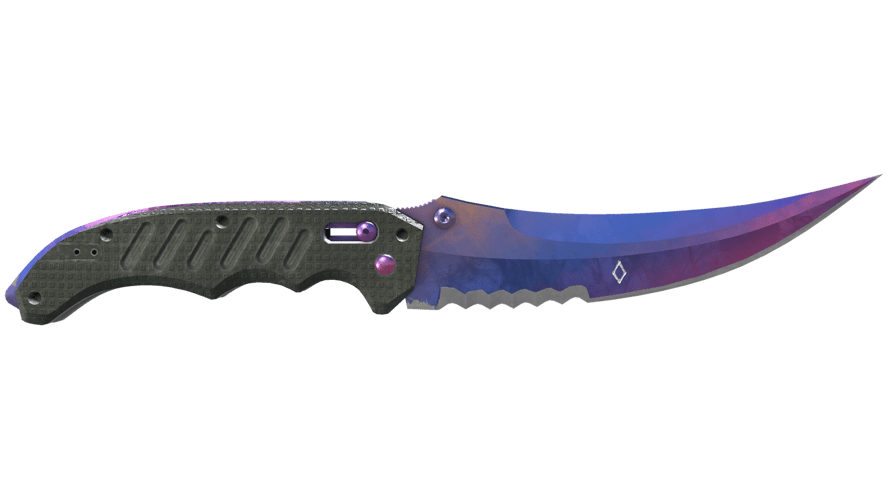★ StatTrak™ Flip Knife | Doppler Phase 1 (Minimal Wear)