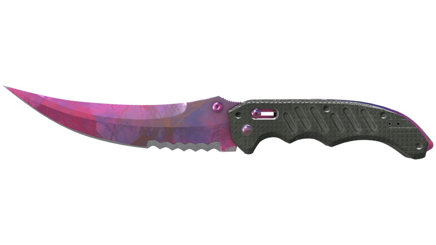 ★ StatTrak™ Flip Knife | Doppler Phase 2 (Minimal Wear)