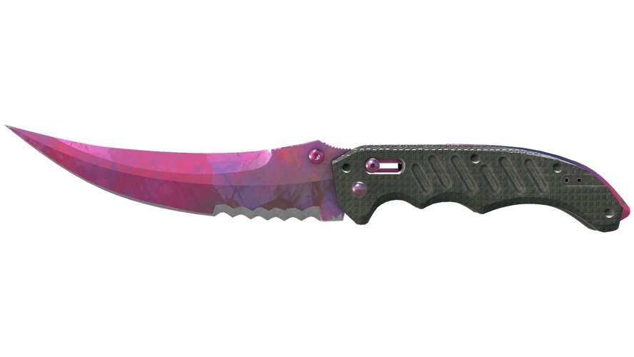 ★ StatTrak™ Flip Knife | Doppler Phase 2 (Minimal Wear)