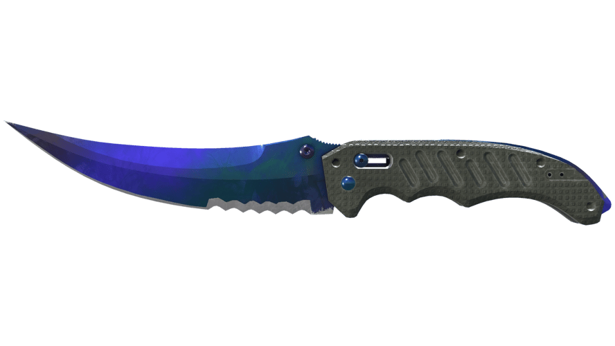 ★ StatTrak™ Flip Knife | Doppler Phase 3 (Minimal Wear)