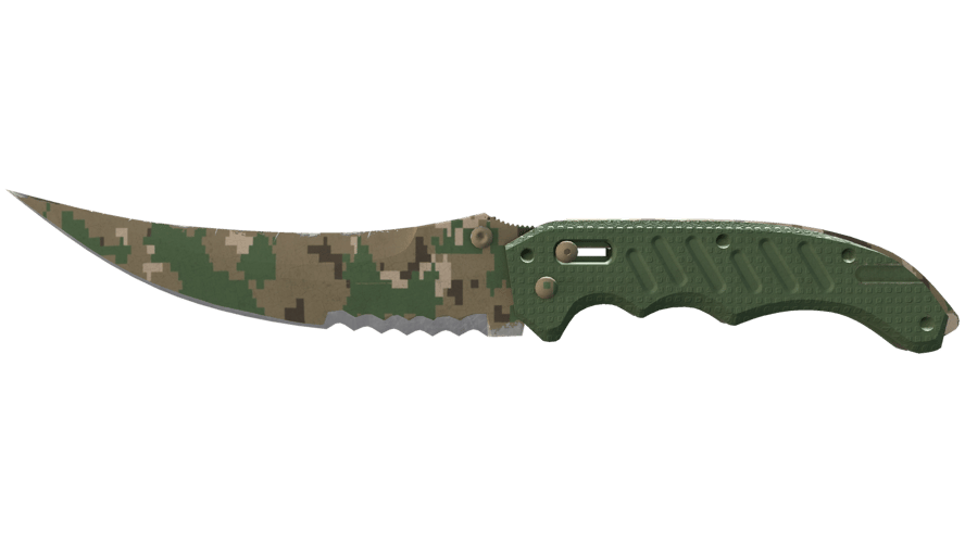 ★ StatTrak™ Flip Knife | Forest DDPAT (Field-Tested)