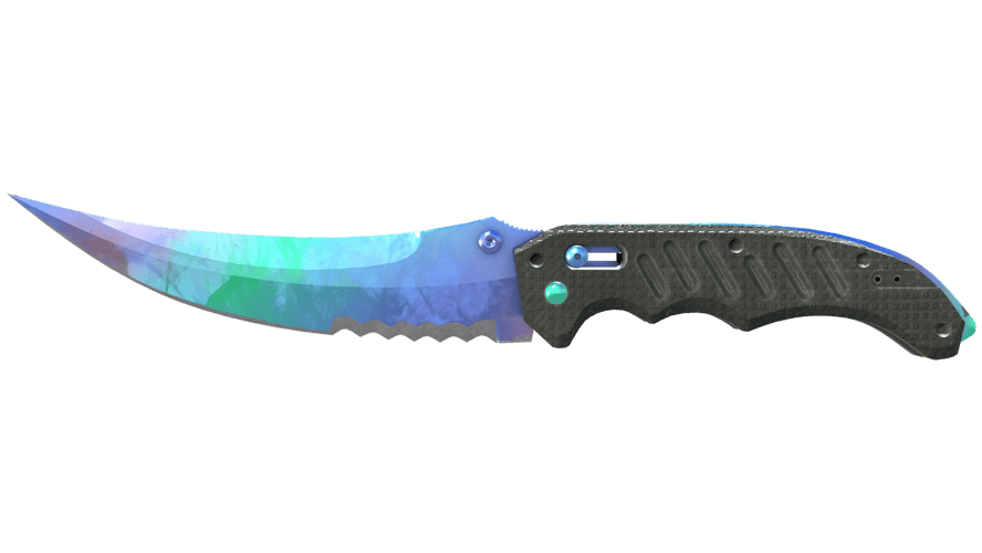 ★ StatTrak™ Flip Knife | Gamma Doppler Phase 1 (Factory New)