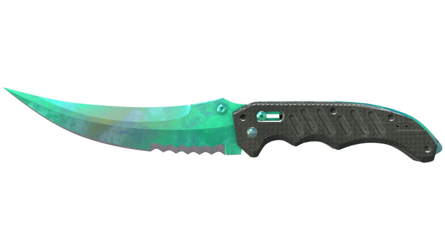 ★ StatTrak™ Flip Knife | Gamma Doppler Phase 2 (Factory New)