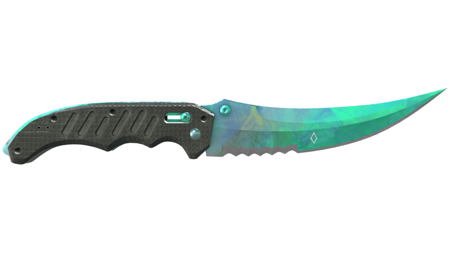 ★ StatTrak™ Flip Knife | Gamma Doppler Phase 2 (Factory New)