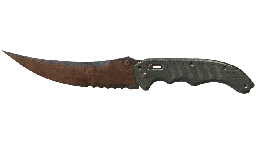 ★ StatTrak™ Flip Knife | Rust Coat (Battle-Scarred)
