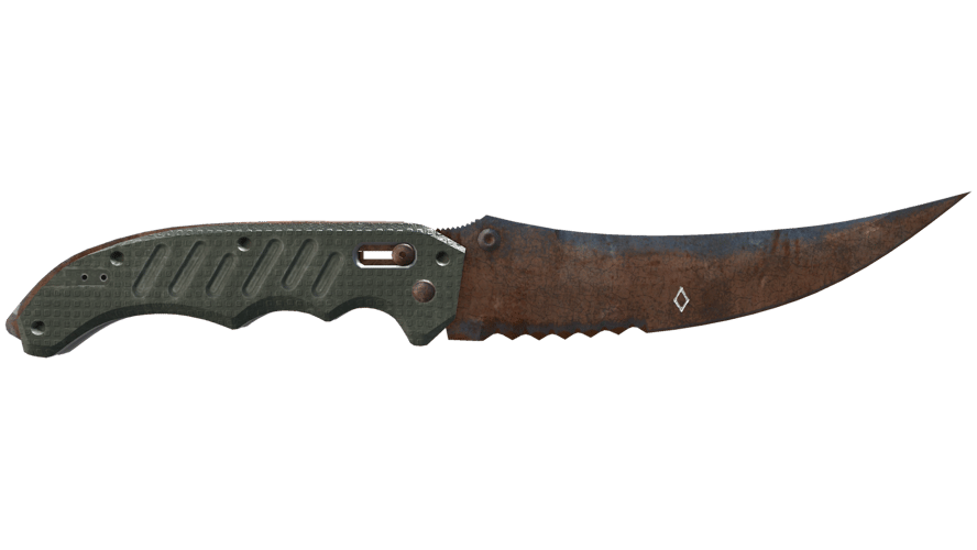 ★ StatTrak™ Flip Knife | Rust Coat (Battle-Scarred)