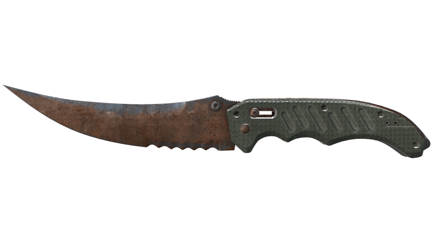 ★ StatTrak™ Flip Knife | Rust Coat (Battle-Scarred)