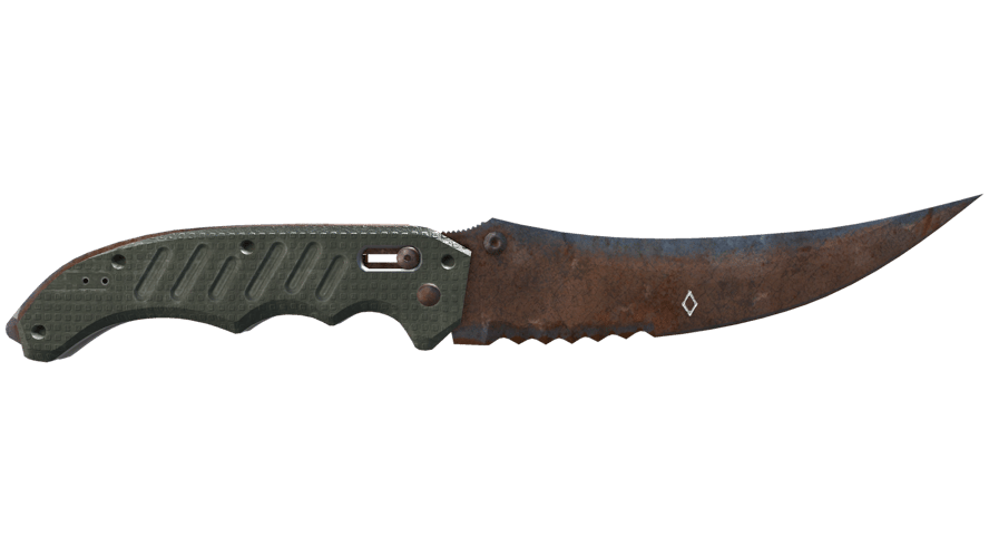 ★ StatTrak™ Flip Knife | Rust Coat (Battle-Scarred)