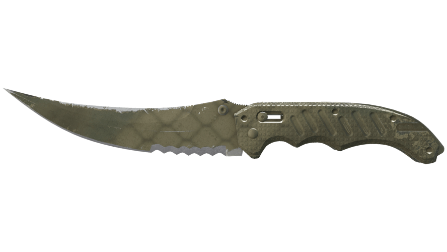 ★ StatTrak™ Flip Knife | Safari Mesh (Field-Tested)