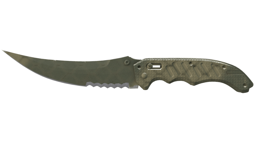 ★ StatTrak™ Flip Knife | Safari Mesh (Minimal Wear)
