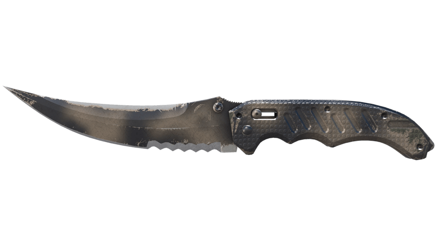 ★ StatTrak™ Flip Knife | Scorched (Field-Tested)