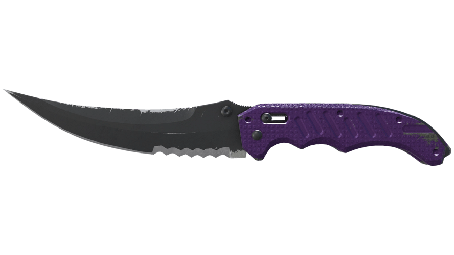 ★ StatTrak™ Flip Knife | Ultraviolet (Field-Tested)