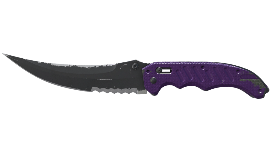 ★ StatTrak™ Flip Knife | Ultraviolet (Field-Tested)
