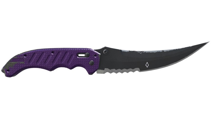 ★ StatTrak™ Flip Knife | Ultraviolet (Field-Tested)