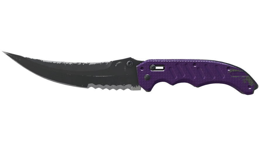 ★ StatTrak™ Flip Knife | Ultraviolet (Field-Tested)