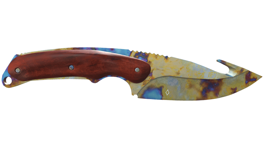 ★ StatTrak™ Gut Knife | Case Hardened (Minimal Wear)