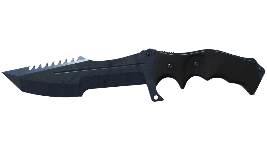 ★ StatTrak™ Huntsman Knife | Blue Steel (Battle-Scarred)