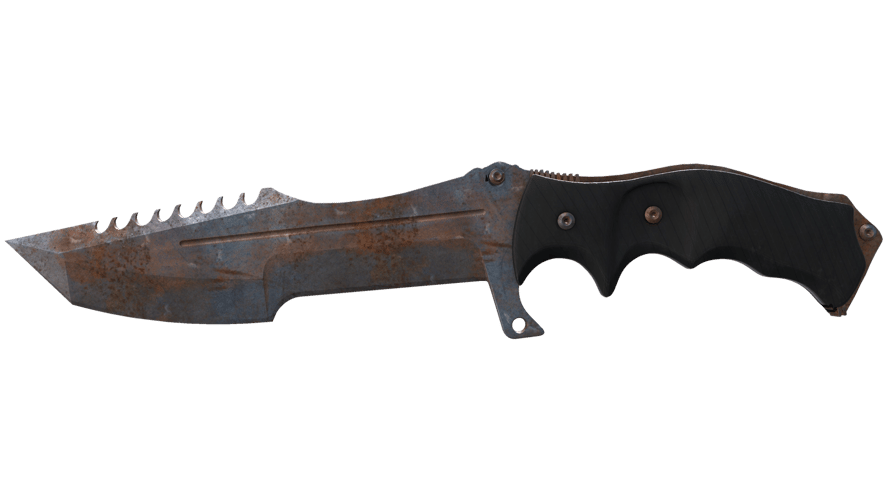 ★ StatTrak™ Huntsman Knife | Rust Coat (Battle-Scarred)