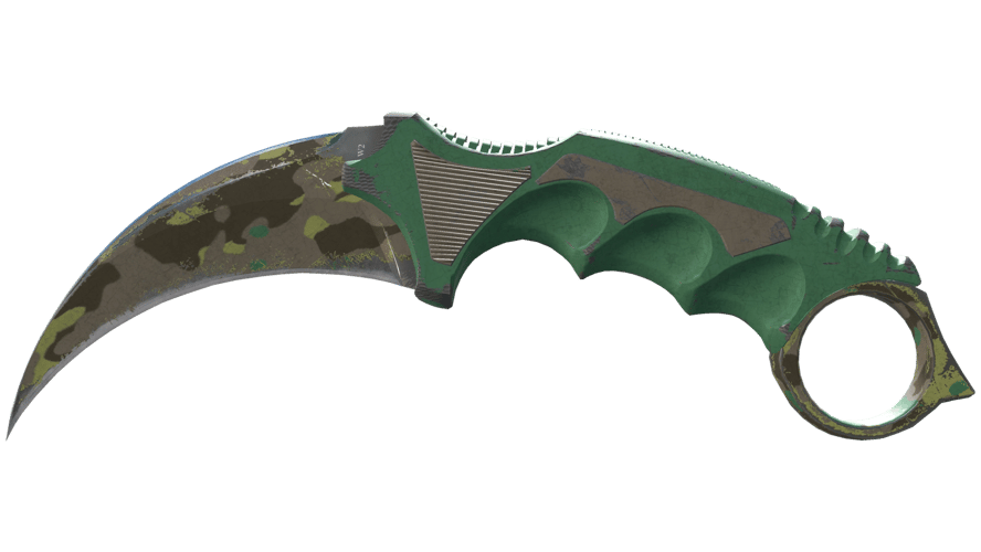 ★ StatTrak™ Karambit | Boreal Forest (Well-Worn)