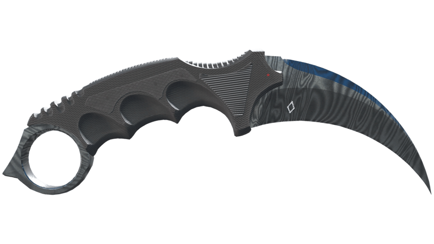 ★ StatTrak™ Karambit | Damascus Steel (Battle-Scarred)