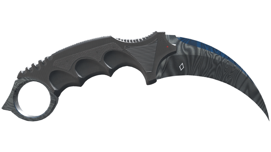 ★ StatTrak™ Karambit | Damascus Steel (Battle-Scarred)