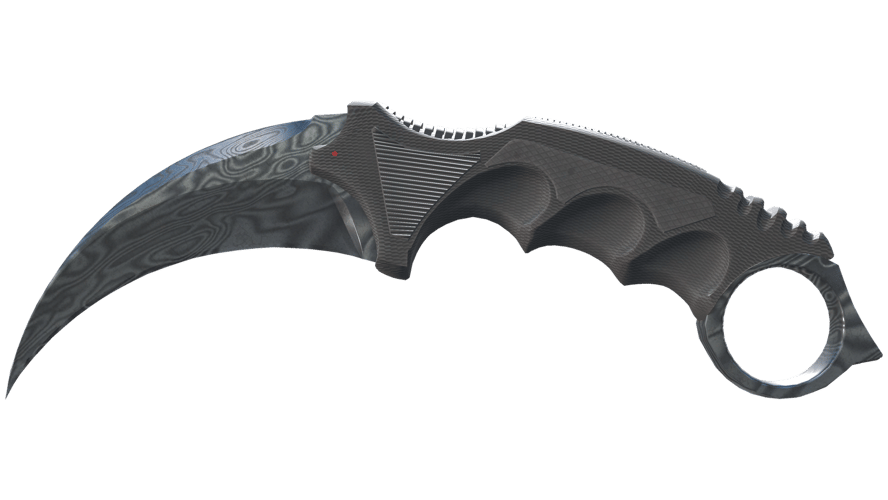 ★ StatTrak™ Karambit | Damascus Steel (Battle-Scarred)