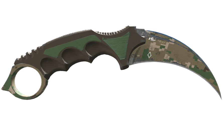 ★ StatTrak™ Karambit | Forest DDPAT (Field-Tested)