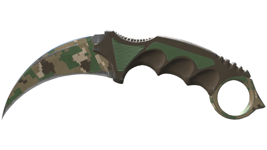 ★ StatTrak™ Karambit | Forest DDPAT (Field-Tested)