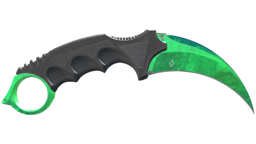 ★ StatTrak™ Karambit | Gamma Doppler Emerald (Factory New)