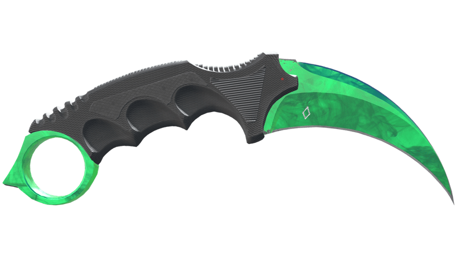 ★ StatTrak™ Karambit | Gamma Doppler Emerald (Factory New)