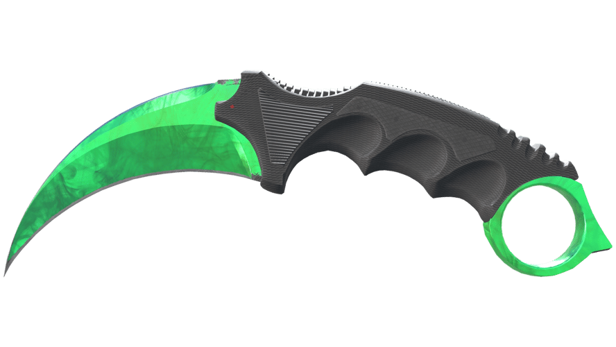 ★ StatTrak™ Karambit | Gamma Doppler Emerald (Factory New)