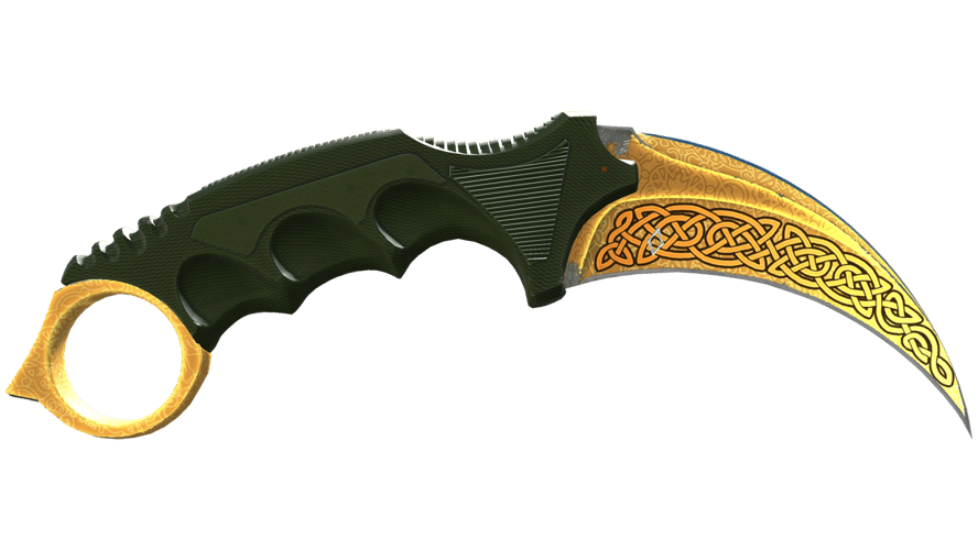 ★ StatTrak™ Karambit | Lore (Minimal Wear)