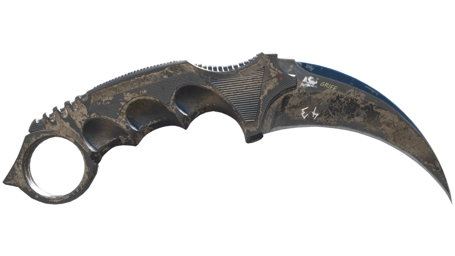 ★ StatTrak™ Karambit | Scorched (Battle-Scarred)